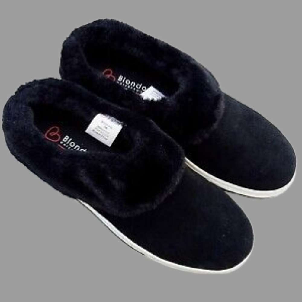 New Blondo Suede Waterproof Slip-On Slipper Shoes, Size 6.5 Women